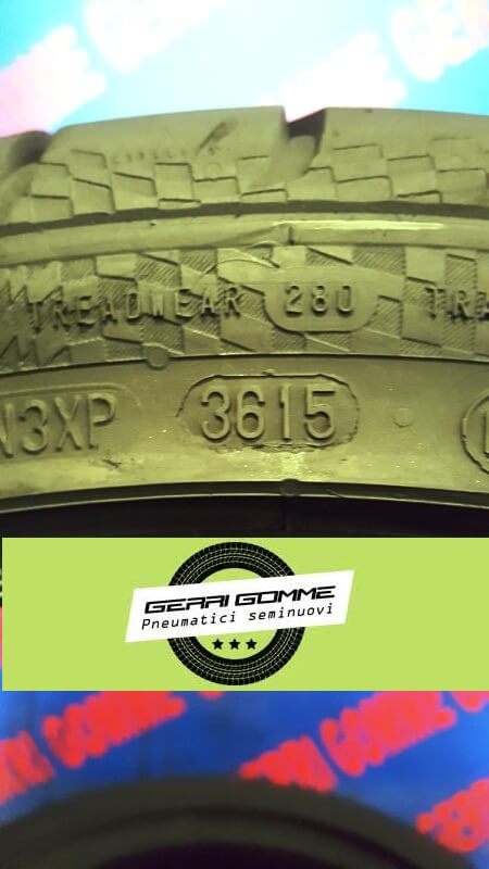 Coppia di pneumatici usati Continental ContiSportContact3 255/35/ZR19